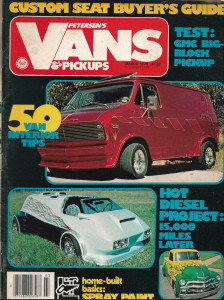 VANS & PICKUPS 1979 MAR - GMC BIG BLOCK PICKUP,50 INTERIOR TIPS, DIESEL PROJECT